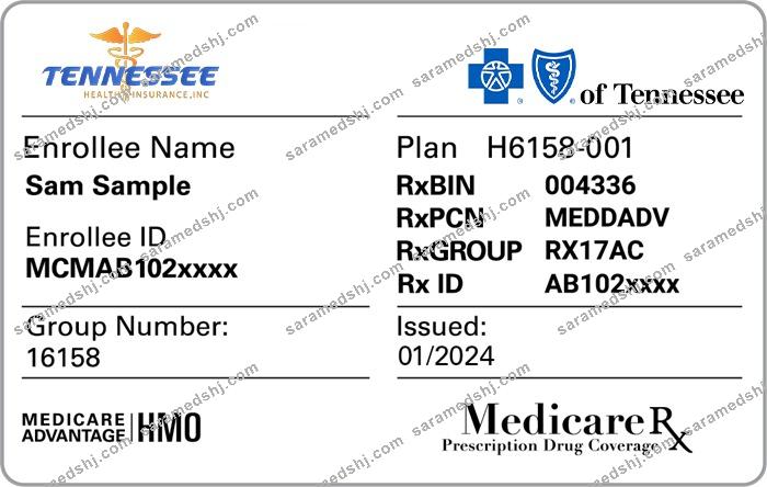 Tennessee health insurance card